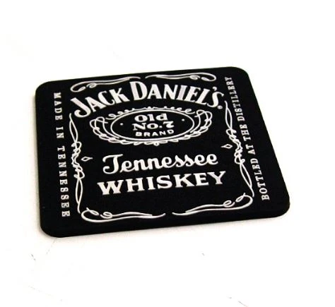 drink beer rubber cup coaster