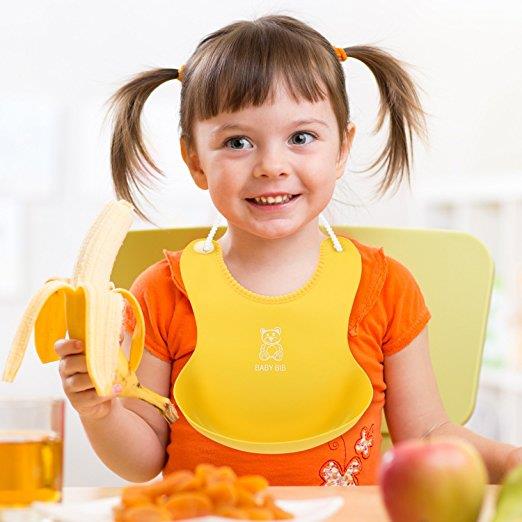 Creative Design Lovely Silicone Baby Bib