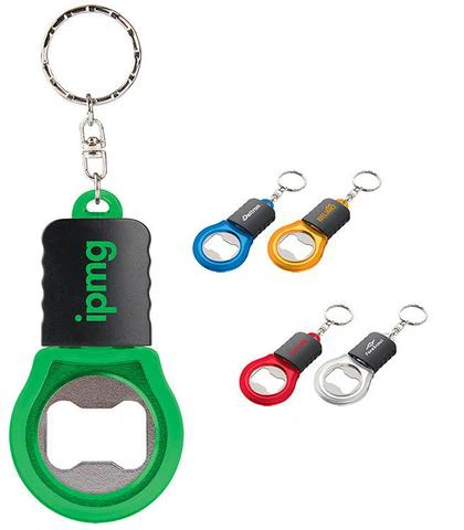 Design Propagační dárek pro peer otvírák na lahve PVC Keychain