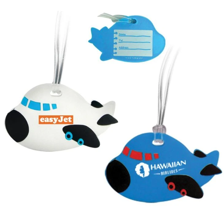 Non-toxic Silicone Luggage Tags