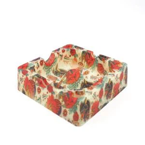 Glow In Dark Ozdobný zásobník Silikonové popelníky na cigarety