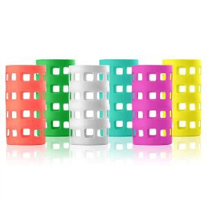 Silikonová skleněná láhev ochranný obal izolační nosič