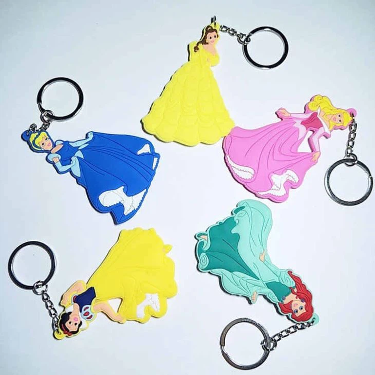 Custom Logo Promotion Cute Cartoon PVC Key Chain
