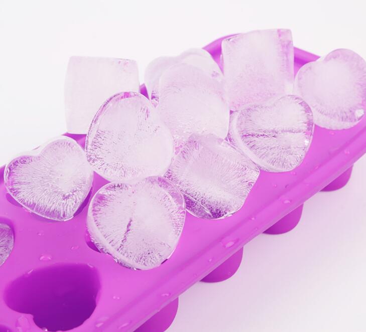 Love Shape Silicone Tool Ice Cube Mold Chocolate Mold