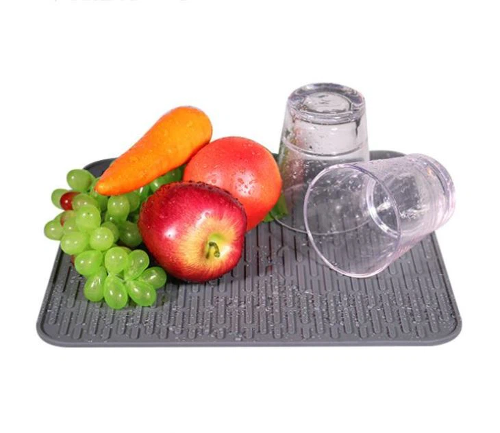 Silicone Drain Pad Kitchen Bowl Mat Coaster Storage Mat