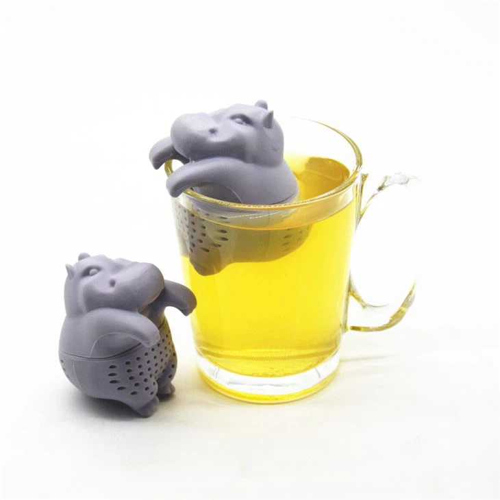 Silicone Hippo Tea Infusers