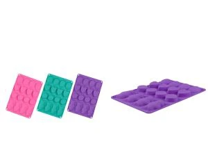 100% potravinová silikonová mýdlová forma, silikonová pečicí forma