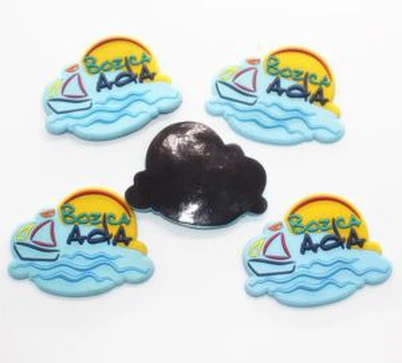 Pvc gumový lední magnet na vánoční dárek