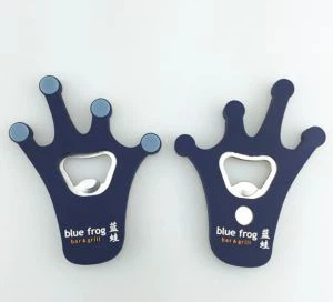 Pvc otvírák na pivní lahve Frog otvírák na lahve Magnet na lednici