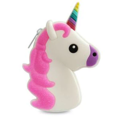 Silikonová taška na mince Unicorn Change Lady Wallet