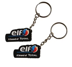 Klíčenka z měkkého PVC 1 boční měkký PVC klíčenka