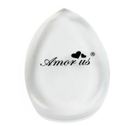 Průhledný silikonový make-up nafukovací kosmetický nástroj s potiskem