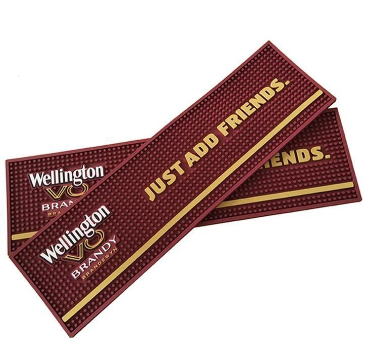 Soft PVC Drip Beer Bar Mat Runner Mat For Bar