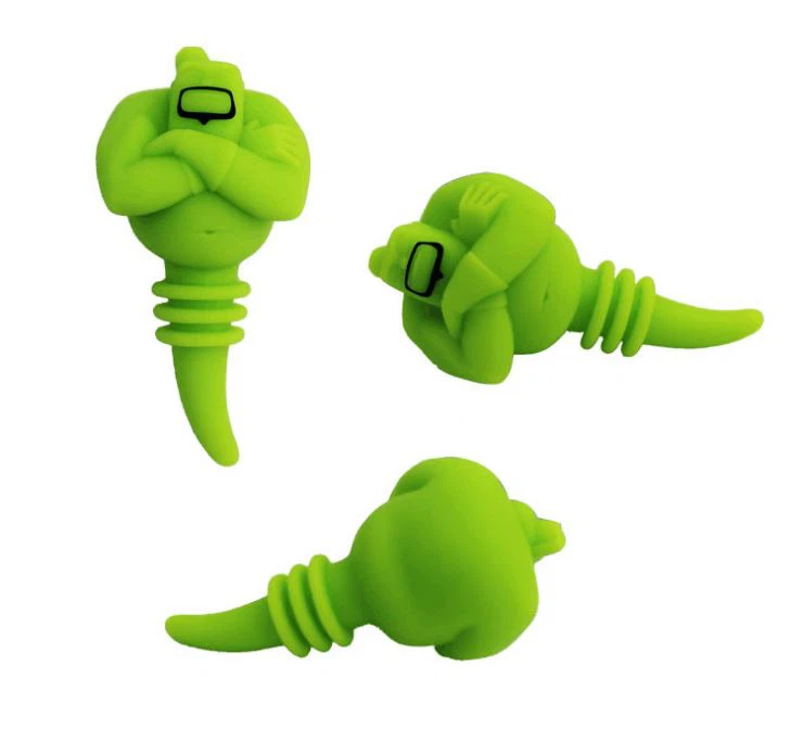 The Latest Silicone Rubber Wine Bottle Stopper Caps Cork