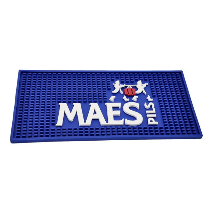 Personalizovaná gumová PVC barová rohož na rozlití pro vodku