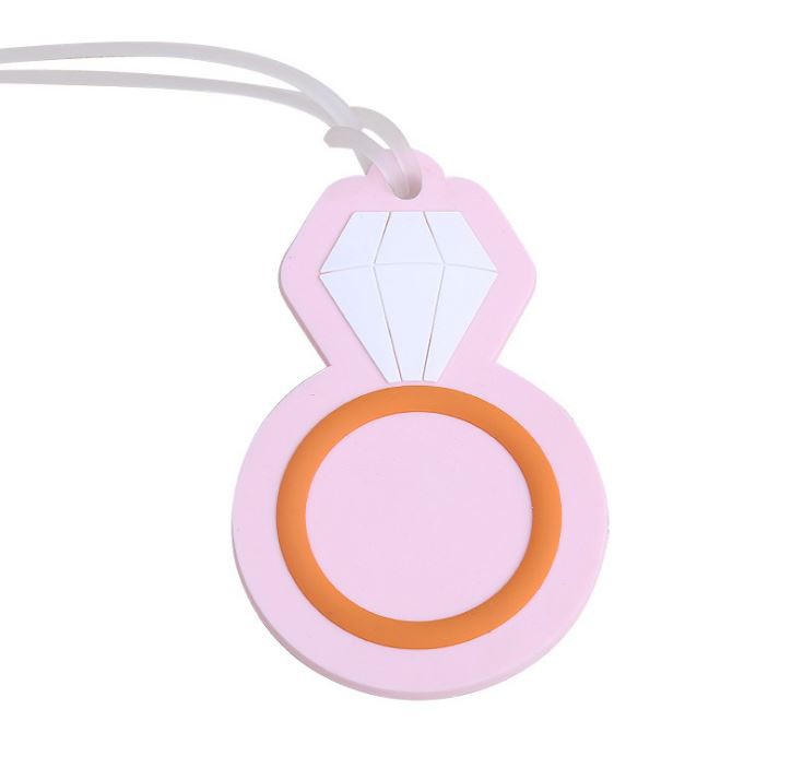 Soft PVC Luggage Case Tags School Bag Tag