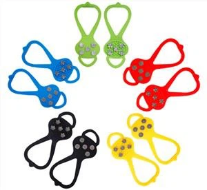 Nejlepší horolezecké turistické boty Cover Silicone Ice Gripper Crampons